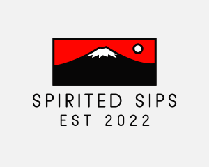 Mount Fuji Mountain logo design