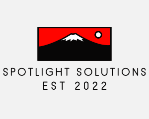 Mount Fuji Mountain logo design