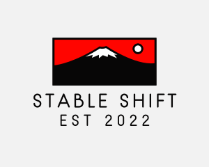 Mount Fuji Mountain logo design