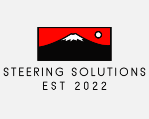 Mount Fuji Mountain logo design