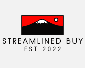 Mount Fuji Mountain logo design