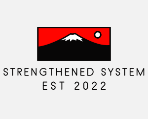 Mount Fuji Mountain logo design