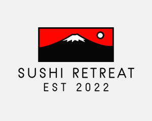 Mount Fuji Mountain logo design