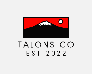 Mount Fuji Mountain logo design