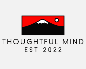 Mount Fuji Mountain logo design