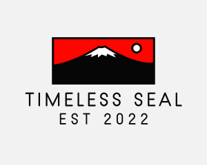 Mount Fuji Mountain logo design