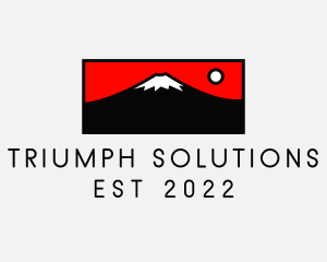 Mount Fuji Mountain logo design