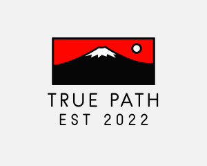 Mount Fuji Mountain logo design