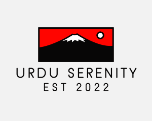 Mount Fuji Mountain logo design