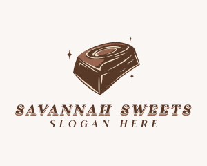 Sweet Chocolate Dessert logo design