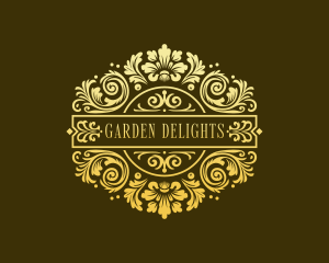 Floral Wedding Event logo design