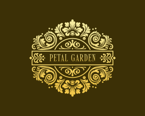 Floral Wedding Event logo design