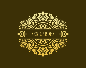 Floral Wedding Event logo design