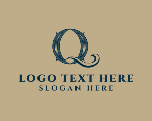 Fancy Antique Boutique Letter Q logo