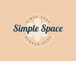 Stylish Floral Boutique logo design