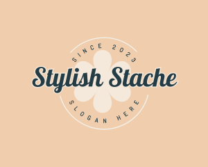 Stylish Floral Boutique logo design