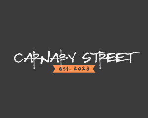 Street Wear Wordmark logo design