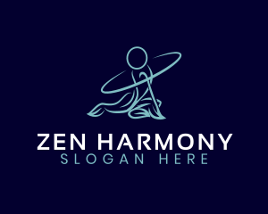 Zen Yoga Lifestyle logo design