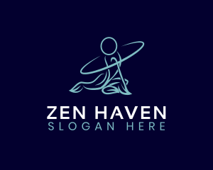 Zen Yoga Lifestyle logo design