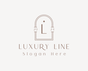 Minimalist Diamond Jewelry Boutique logo design