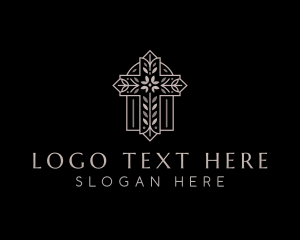 Holy Cross Parish logo design