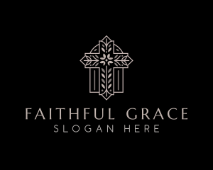 Holy Cross Parish logo design