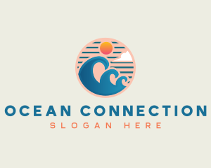 Ocean Wave Surf logo