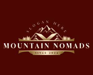 Mountain Real Estate logo design