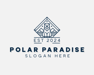 Polar Bear Crest logo design