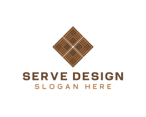 Floor Tile Interior Design logo design