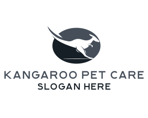 Australian Kangaroo Animal logo