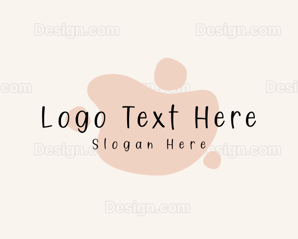 Blob Paint Shape Logo