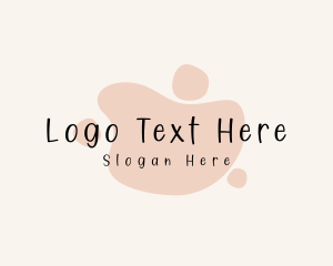 Blob Paint Shape logo