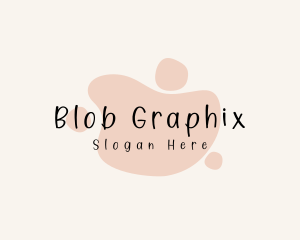 Blob Paint Shape logo