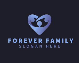 Heart Family Foundation logo design