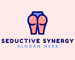 Seductive Butt Panty logo design