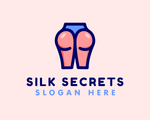 Seductive Butt Panty logo design