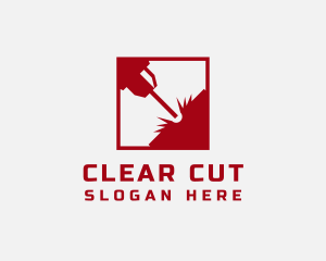 Industrial Laser Cutter Machinery logo design