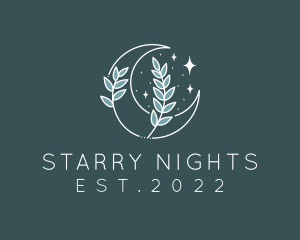 Starry Moon Wellness  logo design