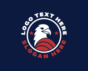 Patriotic USA Eagle logo