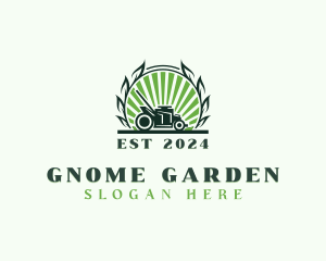 Mower Garden Landscaping logo design