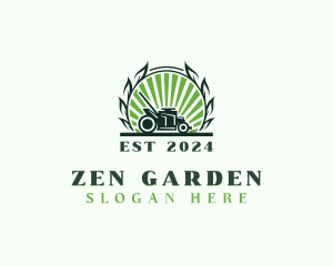 Mower Garden Landscaping logo design