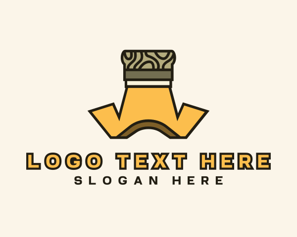 Silk Screen logo example 3