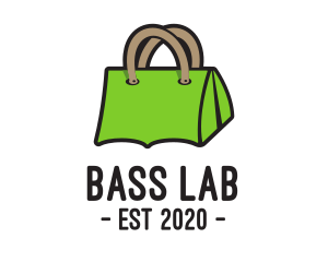 Green Tent Bag logo design