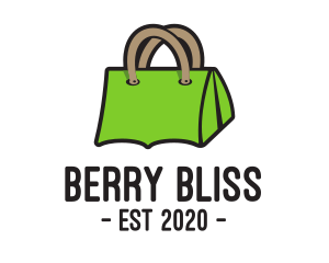 Green Tent Bag logo design