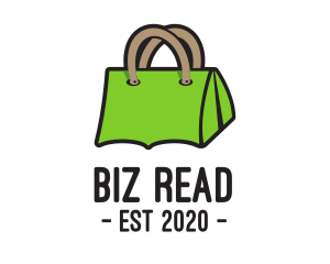 Green Tent Bag logo design