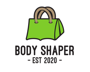 Green Tent Bag logo design