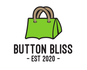 Green Tent Bag logo design