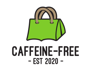 Green Tent Bag logo design