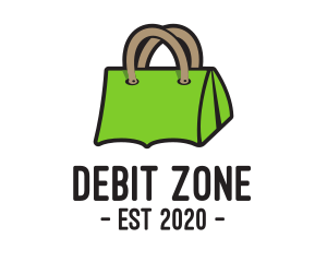 Green Tent Bag logo design